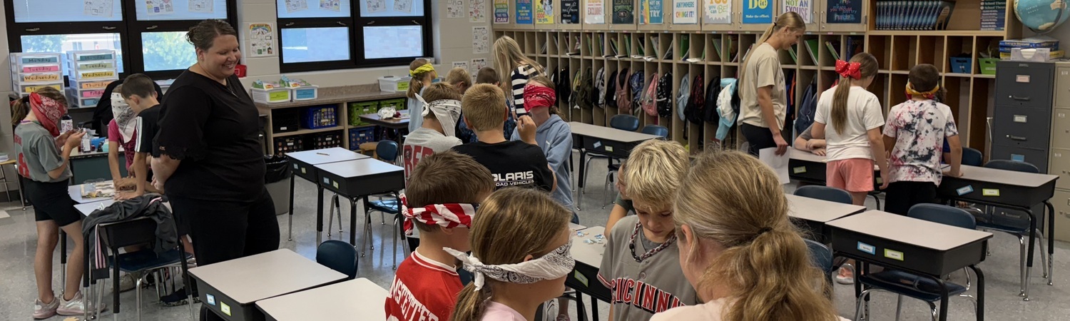 Leadership Class -Team Building with 4th Graders